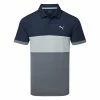 Puma Cloudspun Highway Golf Polo Shirt 2 Puma Cloudspun Highway Golf Polo Shirt -Golf Shirts Sales PUMA SS22 Cloudspun Highway Golf Polo Shirt Code 532972 02 SHPUM576 M Navy Blazer Quiet Shade Front