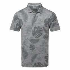 Puma Cloudspun Leaves 'n' Flowers Golf Polo Shirt