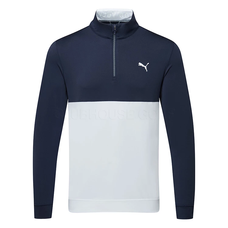 Puma Gamer Colour Block 1/4 Zip Golf Popover 3 Puma Gamer Colour Block 1/4 Zip Golf Popover
