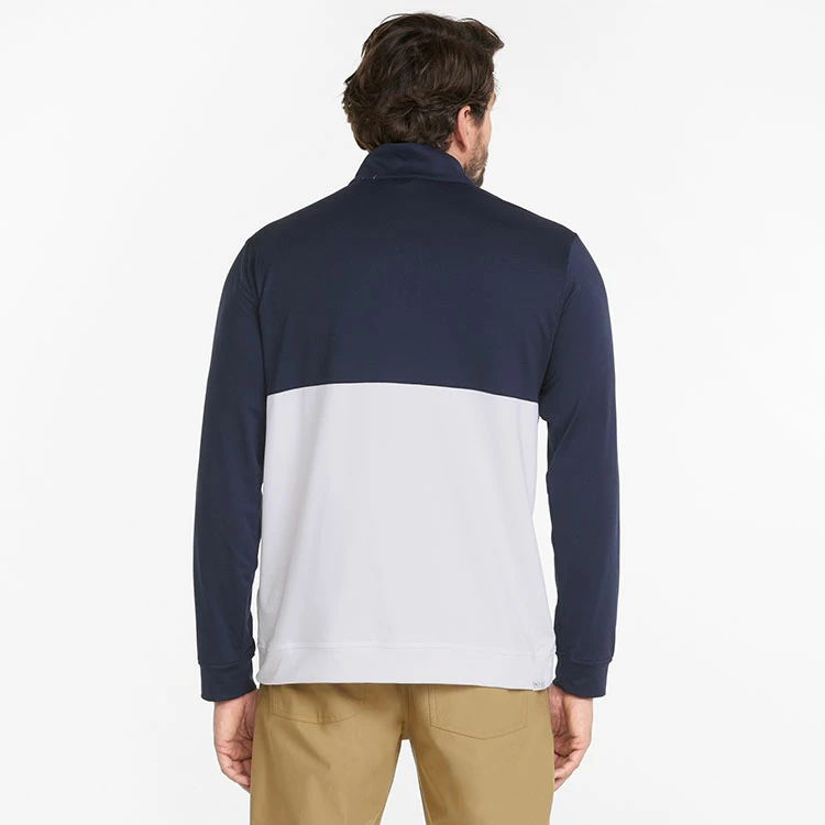 Puma Gamer Colour Block 1/4 Zip Golf Popover 8 Puma Gamer Colour Block 1/4 Zip Golf Popover - Image 6