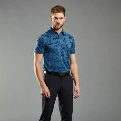 Ping Rae Golf Polo Shirt 9 Ping Rae Golf Polo Shirt -Golf Shirts Sales Ping AW22 Rae Performance Polo Shirt PO3523 565 SHPIN323 Stormcloud Model 1