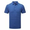 Ping Alexander Golf Polo Shirt 2 Ping Alexander Golf Polo Shirt -Golf Shirts Sales Ping SS22 Alexander Polo Shirt P03463 B2MA Code SHPIN310 M Blue Surf Marina Front