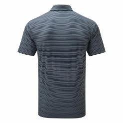 Ping Alexander Golf Polo Shirt 7 Ping Alexander Golf Polo Shirt -Golf Shirts Sales Ping SS22 Alexander Polo Shirt P03463 N901 Code SHPIN307 M Navy Silver Back