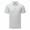 Ping Alexander Golf Polo Shirt 1 Ping Alexander Golf Polo Shirt -Golf Shirts Sales Ping SS22 Alexander Polo Shirt P03463 WG01 Code SHPIN309 M White Griffin Front