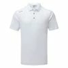 Ping Lindum Golf Polo Shirt 1 Ping Lindum Golf Polo Shirt -Golf Shirts Sales Ping SS22 Lindum Polo Shirt P03464 002 Code SHPIN313 M White Front