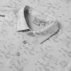 Golf Shirts Sales -Golf Shirts Sales Ping SS22 Rae Polo Shirt P03523 S0CC Code SHPIN299 M Silver Detail