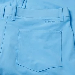 Ping Alderley Golf Trouser -Golf Shirts Sales Ping SS23 Alderley Trousers Infinity Blue P03484 100 TRPIN100 Detail