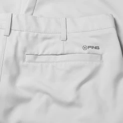 Ping Bradley Golf Trouser -Golf Shirts Sales Ping SS23 Bradley Slim Fit Trousers Pearl Grey P03315 PG45 TRPIN101 Detail