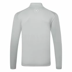 Ping Elevation 1/2 Zip Golf Sweater 7 Ping Elevation 1/2 Zip Golf Sweater -Golf Shirts Sales Ping SS23 Elevation 1 4 Zip Sweater P03579 PG45 SWPIN170 Pearl Grey Back