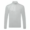Ping Elevation 1/2 Zip Golf Sweater 2 Ping Elevation 1/2 Zip Golf Sweater -Golf Shirts Sales Ping SS23 Elevation 1 4 Zip Sweater P03579 PG45 SWPIN170 Pearl Grey Front