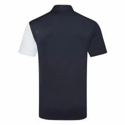 Ping Mack Golf Polo Shirt 7 Ping Mack Golf Polo Shirt -Golf Shirts Sales Ping SS23 Mack Polo Shirt P03576 W275 SHPIN343 White Navy Multi Back