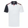 Ping Mack Golf Polo Shirt -Golf Shirts Sales Ping SS23 Mack Polo Shirt P03576 W275 SHPIN343 White Navy Multi Front