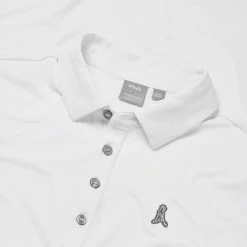 Golf Shirts Sales -Golf Shirts Sales Ping SS23 Mr.Ping Polo Shirt P03569 002 SHPIN347 White Detail