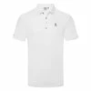Ping Mr Ping Golf Polo Shirt -Golf Shirts Sales Ping SS23 Mr.Ping Polo Shirt P03569 002 SHPIN347 White Front