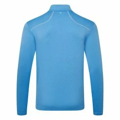 Ping Ramsey 1/2 Zip Golf Sweater -Golf Shirts Sales Ping SS23 Ramsey 1 4 Zip Sweater P03356 BLU SWPIN175 Infinity Blue Marl Back