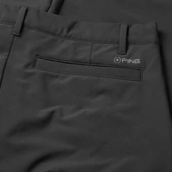 Ping Tour Golf Trouser -Golf Shirts Sales Ping SS23 Tour Performance Trousers Black P03582 060 TRPIN103 Detail