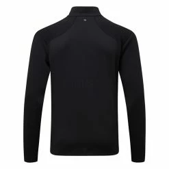 Ping Ramsey 1/2 Zip Golf Sweater -Golf Shirts Sales Ping Ramsey 1 4 Zip Sweater P03356 060 Code SWPIN127 Black back
