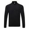 Ping Ramsey 1/2 Zip Golf Sweater 2 Ping Ramsey 1/2 Zip Golf Sweater -Golf Shirts Sales Ping Ramsey 1 4 Zip Sweater P03356 060 Code SWPIN127 Black front