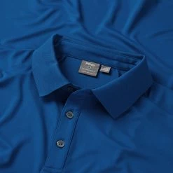 Ping Lindum Golf Polo Shirt 6 Ping Lindum Golf Polo Shirt -Golf Shirts Sales Ping SS22 Lindum Polo Shirt P03464 SB47 Code SHPIN317 Snorkel Blue Detail