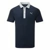 Puma Gamer Golf Polo Shirt -Golf Shirts Sales Puma SS22 Gamer Polo 599118 03 Code SHPUM571 M Navy Blazer High Rise Front
