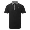 Puma Gamer Golf Polo Shirt 2 Puma Gamer Golf Polo Shirt -Golf Shirts Sales Puma SS22 Gamer Polo 599118 02 Code SHPUM570 M Black Quiet Shade Front