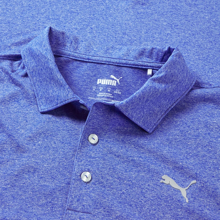 Puma Performance Heather Golf Polo Shirt 4 Puma Performance Heather Golf Polo Shirt - Image 2