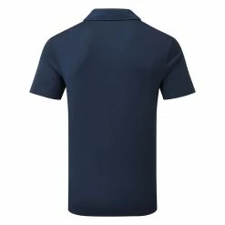 Puma Breakaway Golf Polo Shirt -Golf Shirts Sales Puma SS22 Breakaway Polo Shirt 535048 03 Code SHPUM598 M Navy Blazer High Rise Back