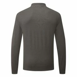 Puma Cloudspun WRMLBL Golf Popover -Golf Shirts Sales Puma SS22 Cloudspun WRMLBL Golf Popover Puma Black 537066 01 SWPUM269 Back