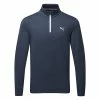 Puma Vista 1/4 Zip Golf Popover 1 Puma Vista 1/4 Zip Golf Popover -Golf Shirts Sales Puma SS22 Vista 1 4 Zip Sweater 535050 03 Code SWPUM253 M Navy Blazer High Rise Front