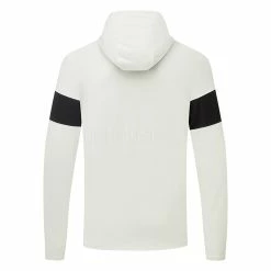 Puma MATTR Colour Block Golf Hoodie -Golf Shirts Sales Puma SS23 Mattr Colourblock Hoodie 620252 01 SWPUM279 Bright White Puma Black Back