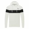 Puma MATTR Colour Block Golf Hoodie 1 Puma MATTR Colour Block Golf Hoodie -Golf Shirts Sales Puma SS23 Mattr Colourblock Hoodie 620252 01 SWPUM279 Bright White Puma Black Front