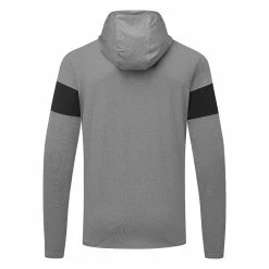 Puma MATTR Colour Block Golf Hoodie -Golf Shirts Sales Puma SS23 Mattr Colourblock Hoodie 620252 03 SWPUM281 Quiet Shade Puma Black Back