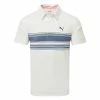 Puma MATTR Grind Golf Polo Shirt 1 Puma MATTR Grind Golf Polo Shirt -Golf Shirts Sales Puma SS23 Mattr Grind Polo Shirt 538996 05 SHPUM666 Bright White Evening Sky Front