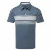 Puma MATTR Grind Golf Polo Shirt -Golf Shirts Sales Puma SS23 Mattr Grind Polo Shirt 538996 06 SHPUM667 Evening Sky High Rise Front