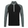 Sunderland Aspen Mid Layer Golf Top 2 Sunderland Aspen Mid Layer Golf Top -Golf Shirts Sales Sunderland Gunmetal SUNMM39 ASP FRONT