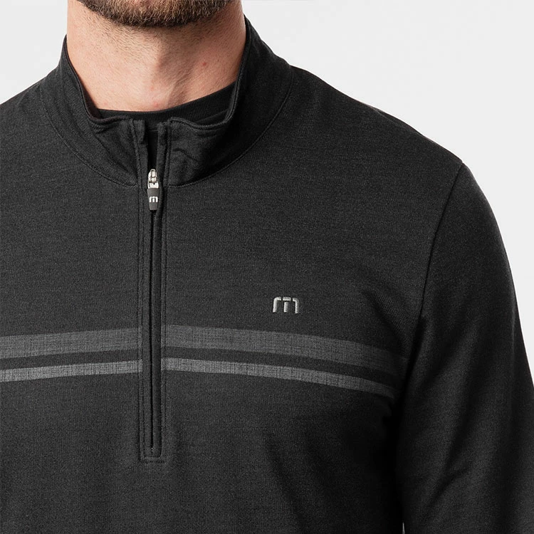TravisMathew Hot Cocoa 1/2 Zip Golf Sweater 7 TravisMathew Hot Cocoa 1/2 Zip Golf Sweater - Image 5