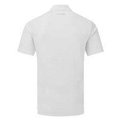 TravisMathew Activate Golf Polo Shirt 10 TravisMathew Activate Golf Polo Shirt -Golf Shirts Sales Travis Mathew SS21 Activate Golf Polo Shirt 1MW440 SHTRA055 XL White Back