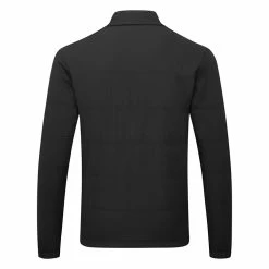 TravisMathew Interlude Full Zip Golf Jacket 10 TravisMathew Interlude Full Zip Golf Jacket -Golf Shirts Sales Travis Mathew SS21 Interlude Sweater Jacket 1MT003 0BLK Code SWTRA018 M Black Back