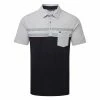 TravisMathew Salad Days Golf Polo Shirt 1 TravisMathew Salad Days Golf Polo Shirt -Golf Shirts Sales Travis Mathew SS21 Salad Days Golf Polo Shirt 1MW110 SHTRA056 S Heather Light Grey Front