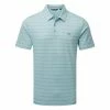TravisMathew Tahoe Golf Polo Shirt 1 TravisMathew Tahoe Golf Polo Shirt -Golf Shirts Sales Travis Mathew SS21 Tahoe Polo Shirt 1MW154 Code SHTRA034 M Heather Delphinium Front