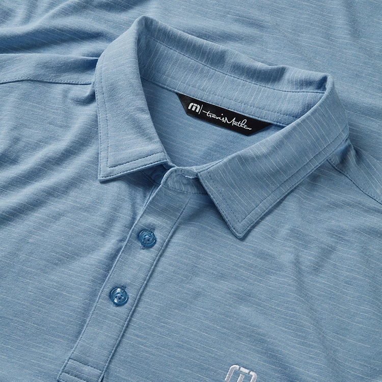 TravisMathew The Heater Golf Polo Shirt Black 4 TravisMathew The Heater Golf Polo Shirt Black - Image 2