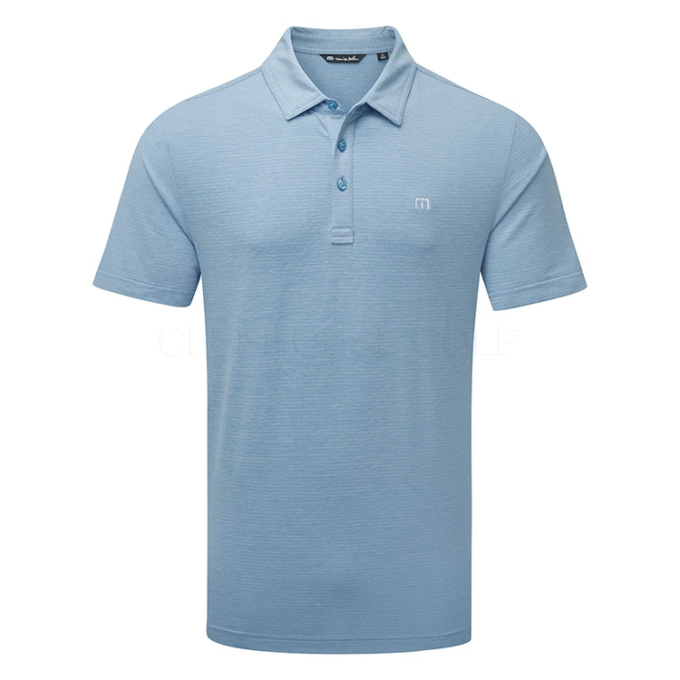 TravisMathew The Heater Golf Polo Shirt Black 3 TravisMathew The Heater Golf Polo Shirt Black