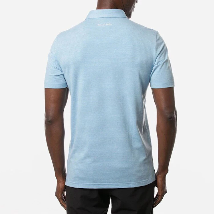 TravisMathew The Heater Golf Polo Shirt Black 8 TravisMathew The Heater Golf Polo Shirt Black - Image 6