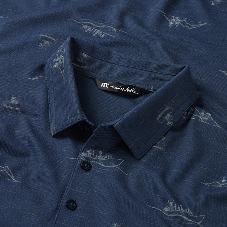 TravisMathew Fun And Games Golf Polo Shirt 4 TravisMathew Fun And Games Golf Polo Shirt - Image 2
