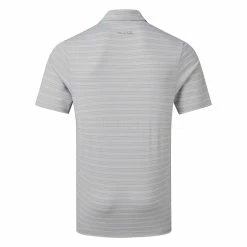 TravisMathew PTO Golf Polo Shirt 7 TravisMathew PTO Golf Polo Shirt -Golf Shirts Sales Travis Mathew SS21 PTO Polo Shirt 1MQ024 1WHS Code SHTRA016 White Sleet back