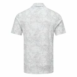 TravisMathew Stay On Target Golf Polo Shirt 10 TravisMathew Stay On Target Golf Polo Shirt -Golf Shirts Sales Travis Mathew SS21 Stay On Target Golf Polo Shirt 1MW104 Code SHTRA045 White Back