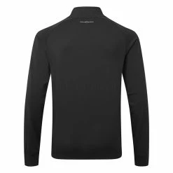 TravisMathew Zachary 1/2 Zip Golf Sweater 10 TravisMathew Zachary 1/2 Zip Golf Sweater -Golf Shirts Sales Travis Mathew SS21 Zachary Sweater 1MQ470 0BLK Code SWTRA006 Black back