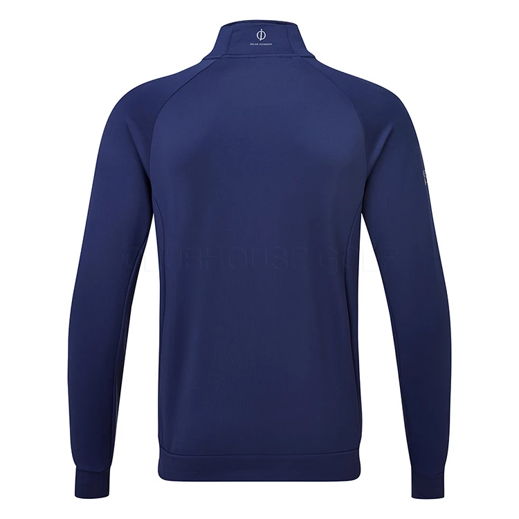 Oscarjacobson Oscar Jacobson Trent Tour 1/2 Zip Golf Sweater 5 Oscarjacobson Oscar Jacobson Trent Tour 1/2 Zip Golf Sweater - Image 3