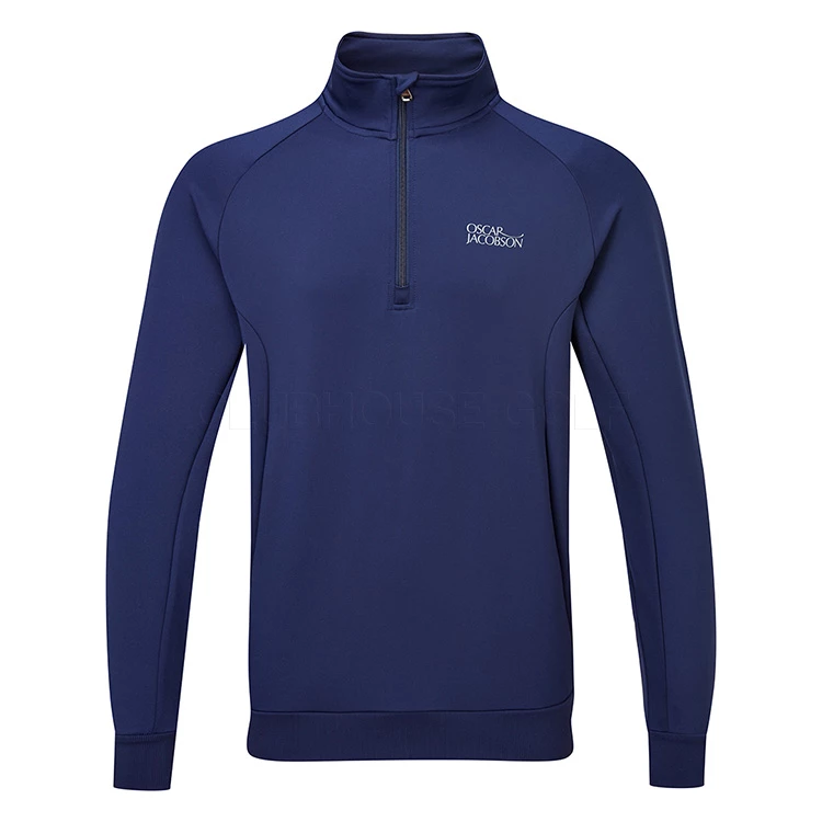 Oscarjacobson Oscar Jacobson Trent Tour 1/2 Zip Golf Sweater 3 Oscarjacobson Oscar Jacobson Trent Tour 1/2 Zip Golf Sweater