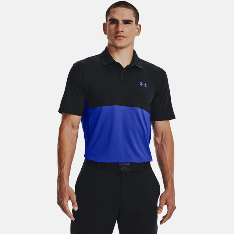 Underarmour Under Armour Performance Blocked Golf Polo Shirt 6 Underarmour Under Armour Performance Blocked Golf Polo Shirt - Image 4